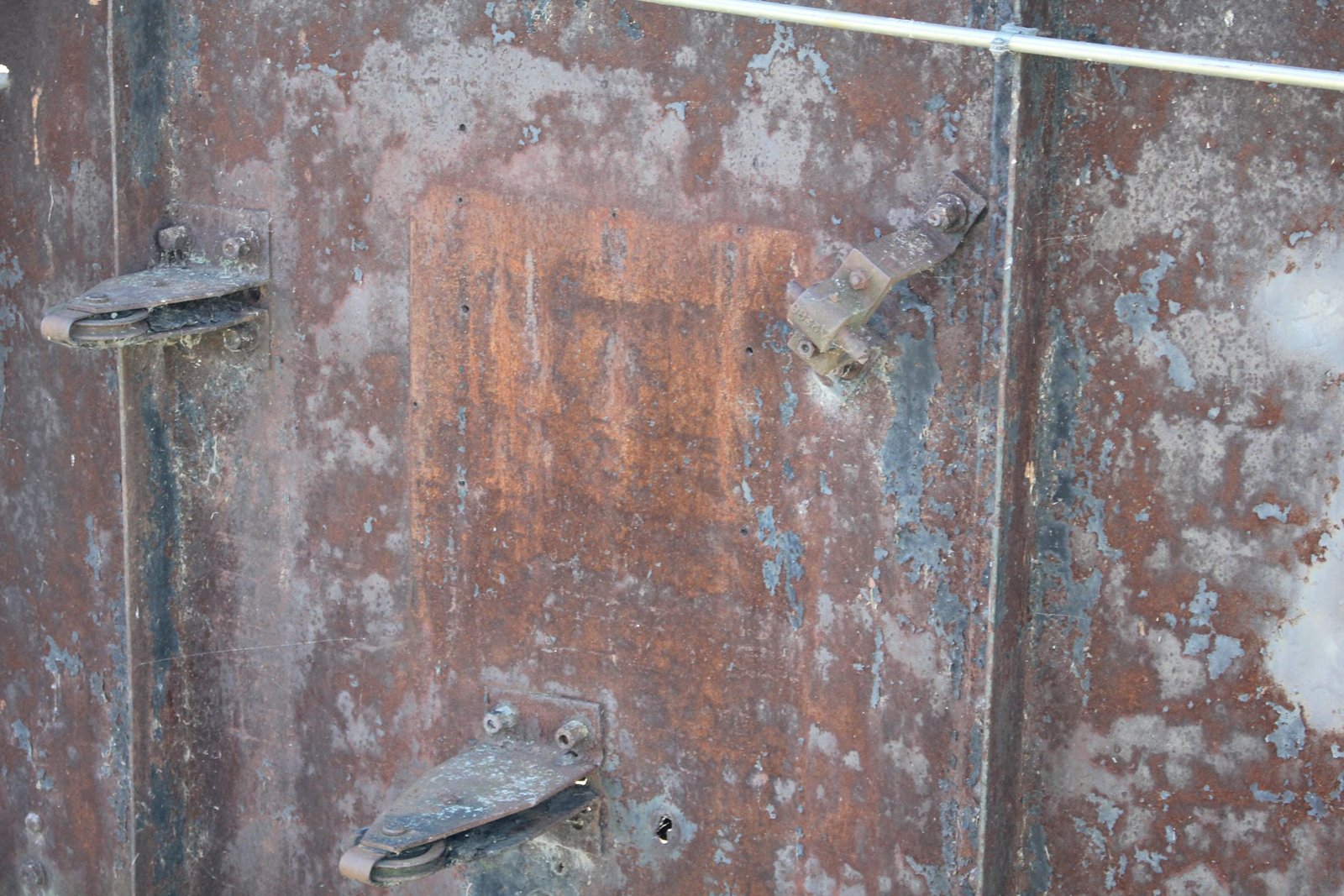 Empty holes from missing machinery box